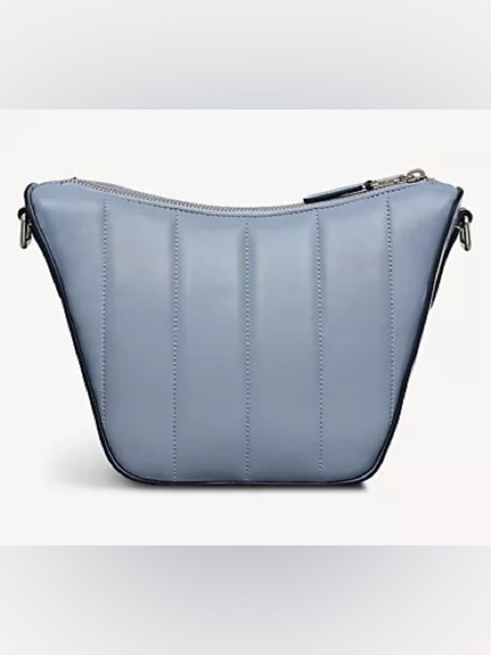 Radley London Oak Street in Light Blue Leather Small Crossbody Bag Quilted - Picture 4 of 8